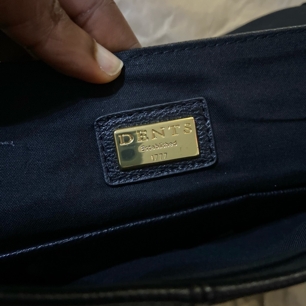 DENTS black clutch & crossbody purse - Picture 9 of 13